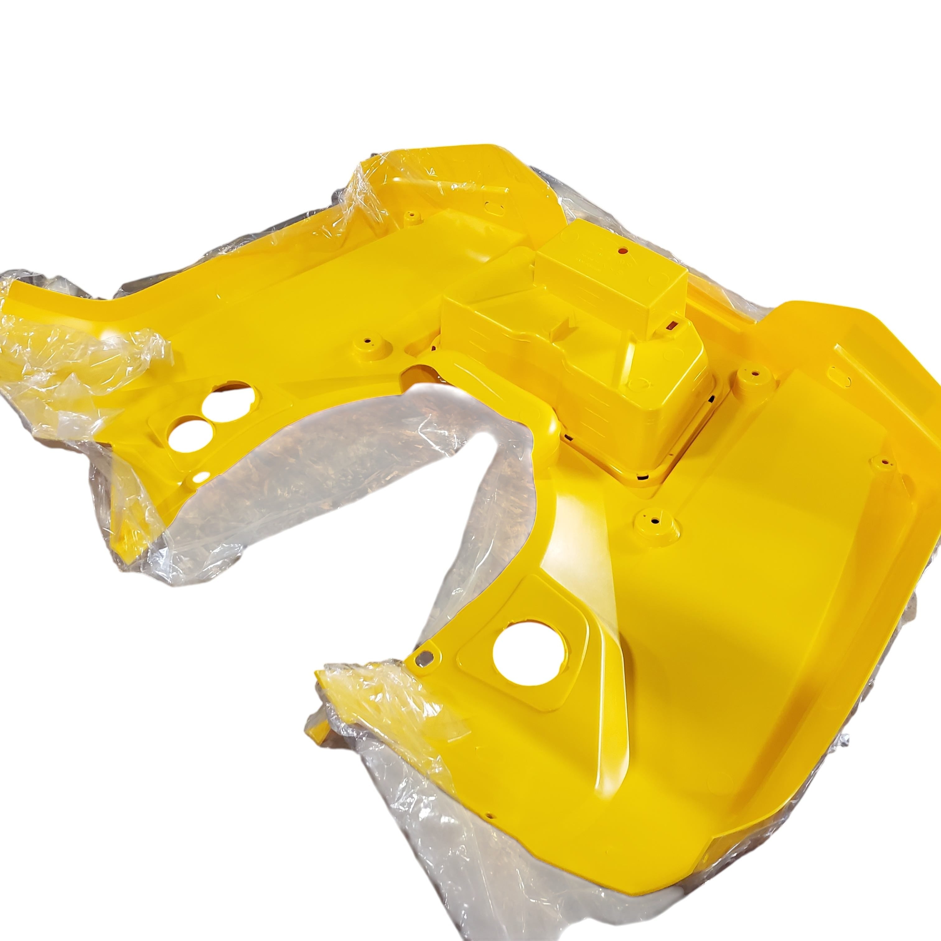 Fits 2010-2012 Can-Am Outlander MAX 500EFI STD & XT / Outlander MAX 650EFI STD REAR Fender Kit, Yellow, OEM Part # 715000858