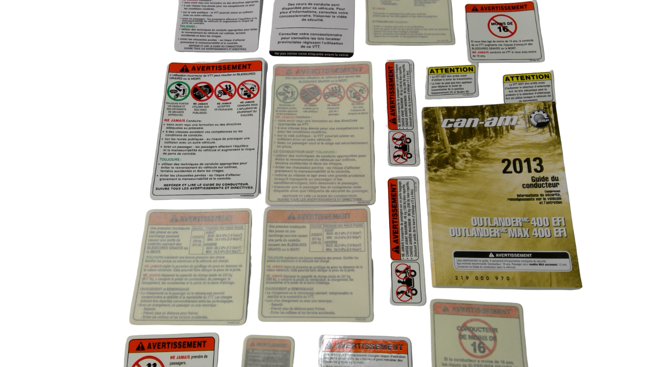 Can-Am FR. Package, OEM Part # 715001630