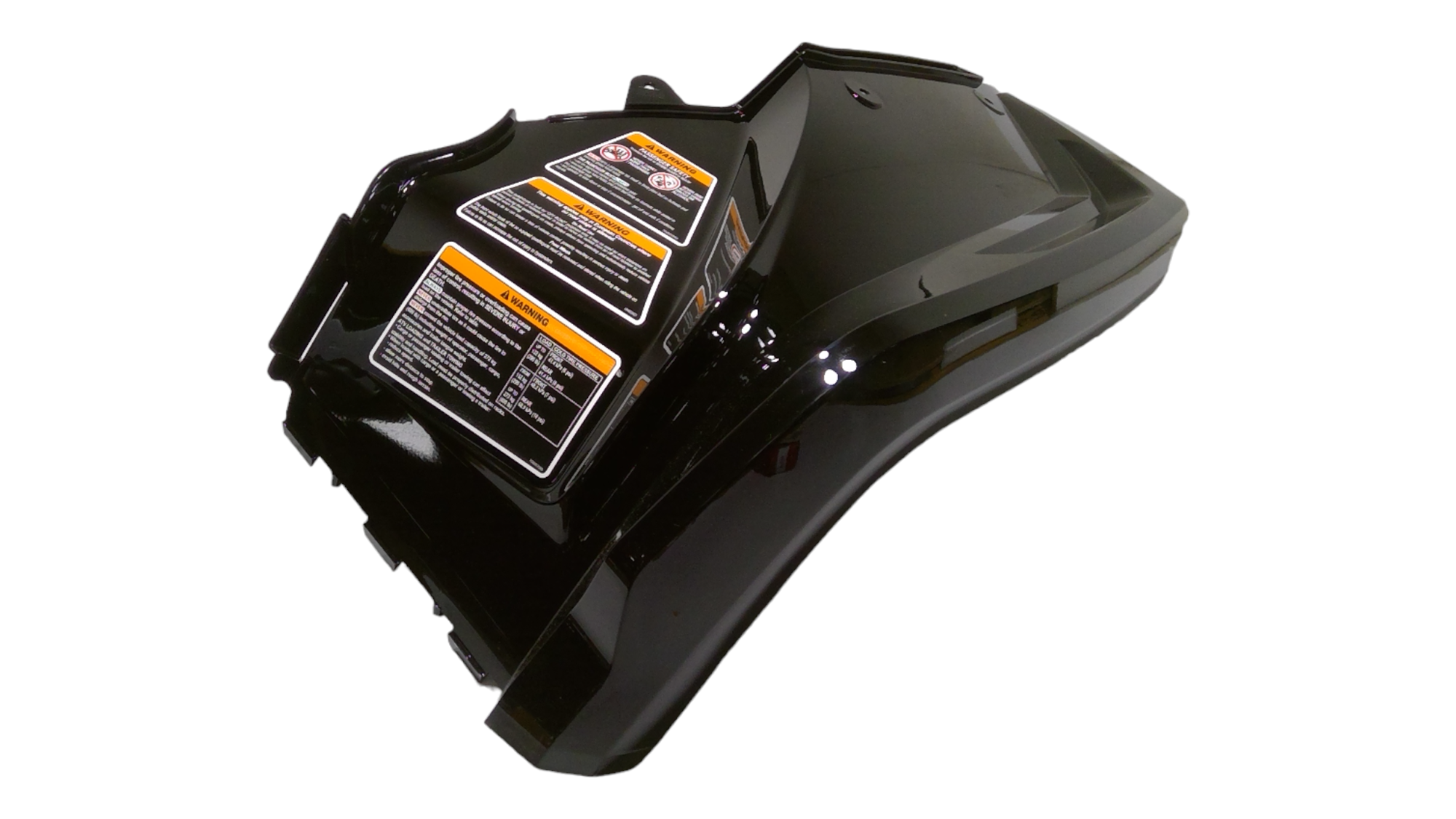 Fits Can-Am LH REAR Fender Kit, Black, OEM Part # 715001814