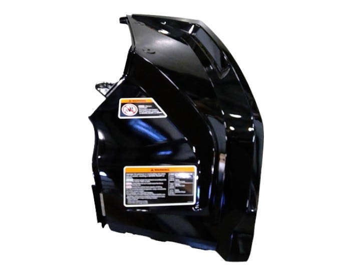 Fits Can-Am LH REAR Fender Kit, Black, OEM Part # 715001875