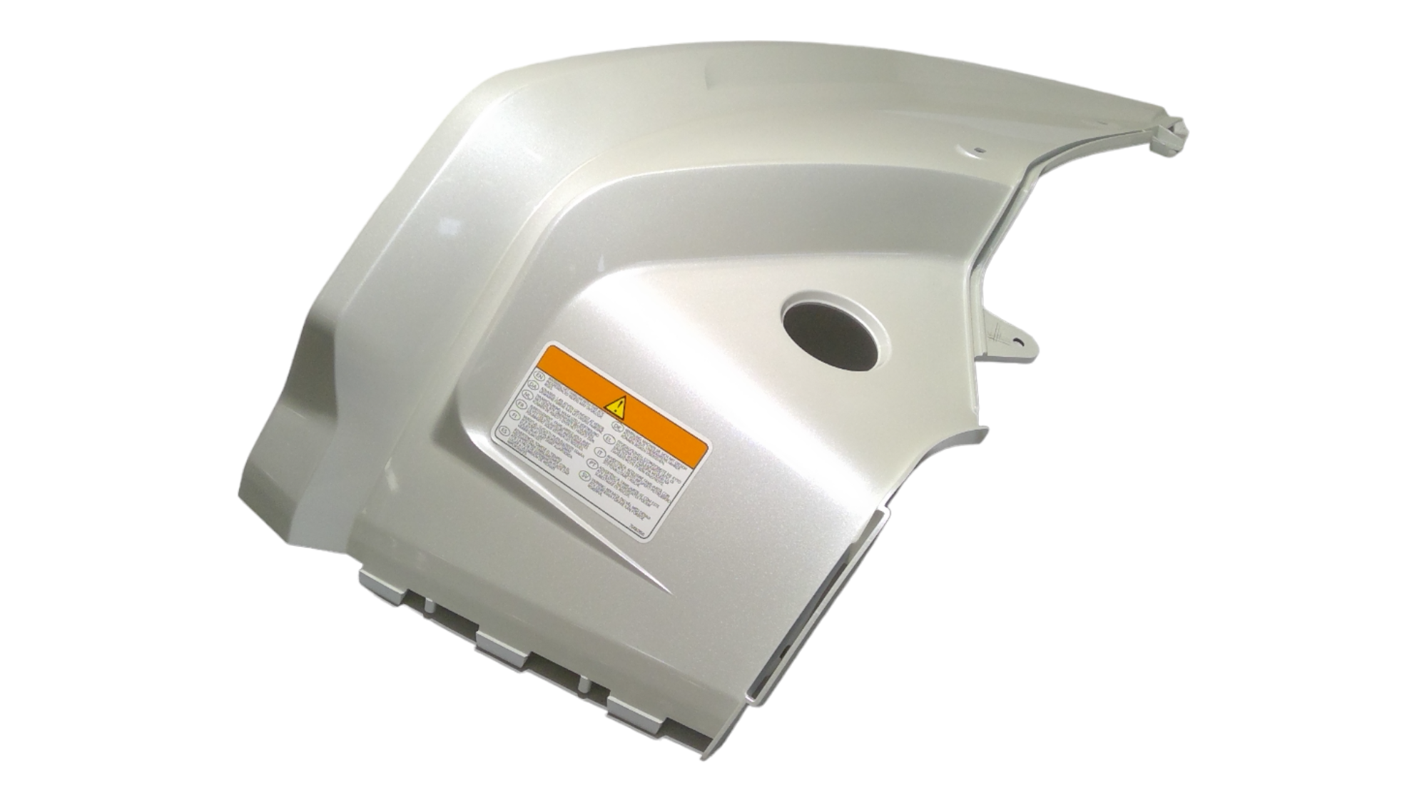 Fits Can-Am White RH REAR Fender KIT, OEM Part # 715002296