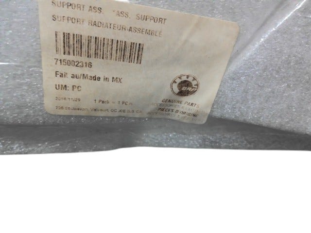Fits 2013-2015 Can-Am Outlander 650 EFI Xmr / Outlander 800R EFI Xmr Ass. Support, OEM Part # 715002316