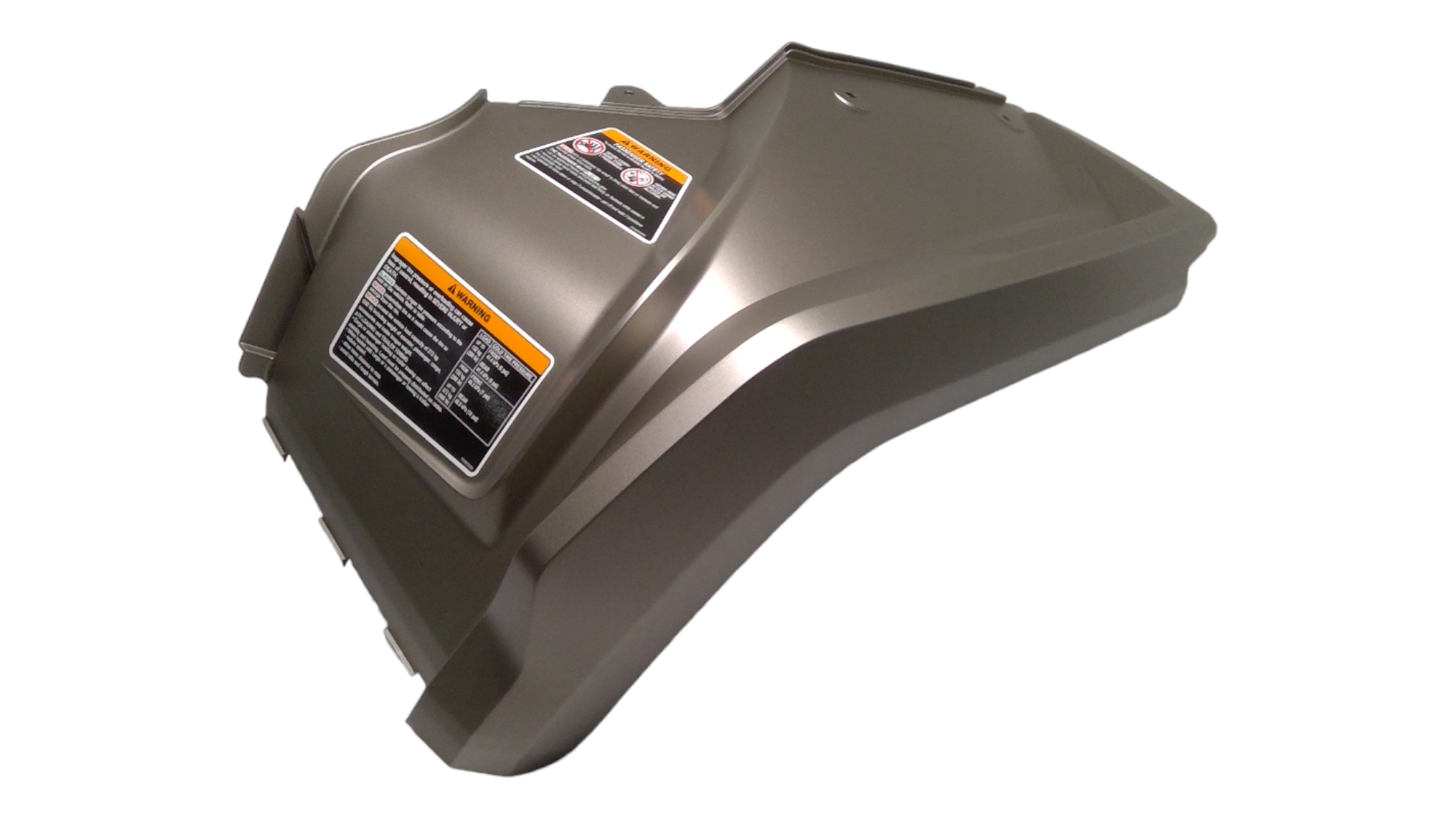 Fits Can-Am DEEP Pewter LH REAR Fender, OEM Part # 715002626