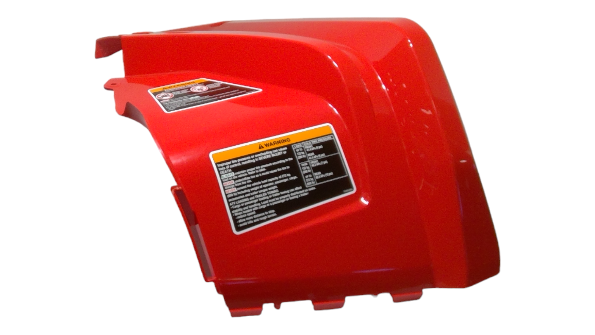 Fits Can-Am Viper RED LH REAR Fender, OEM Part # 715002715