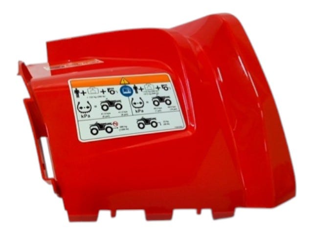 Fits 2015-2016 Can-Am 001 - Outlander L - 450 EFI Viper RED LH REAR Fender, OEM Part # 715002717