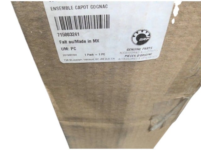 Fits 2016 Can-Am 001 - Outlander - 570 EFI Cognac HOOD KIT, OEM Part # 715003241