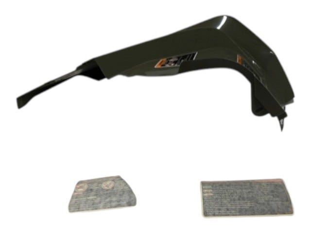 Fits 2016 Can-Am 001 - Outlander L - 450 EFI Squadron Green LH REAR FEN, OEM Part # 715003285