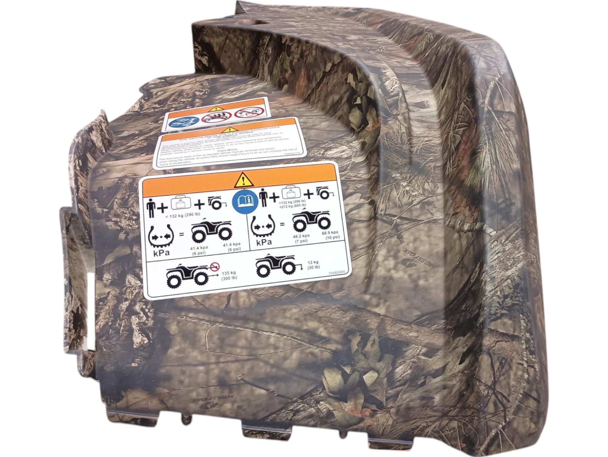 Fits Can-Am LH REAR FEND Kit, CAMO BRE, OEM Part # 715003297