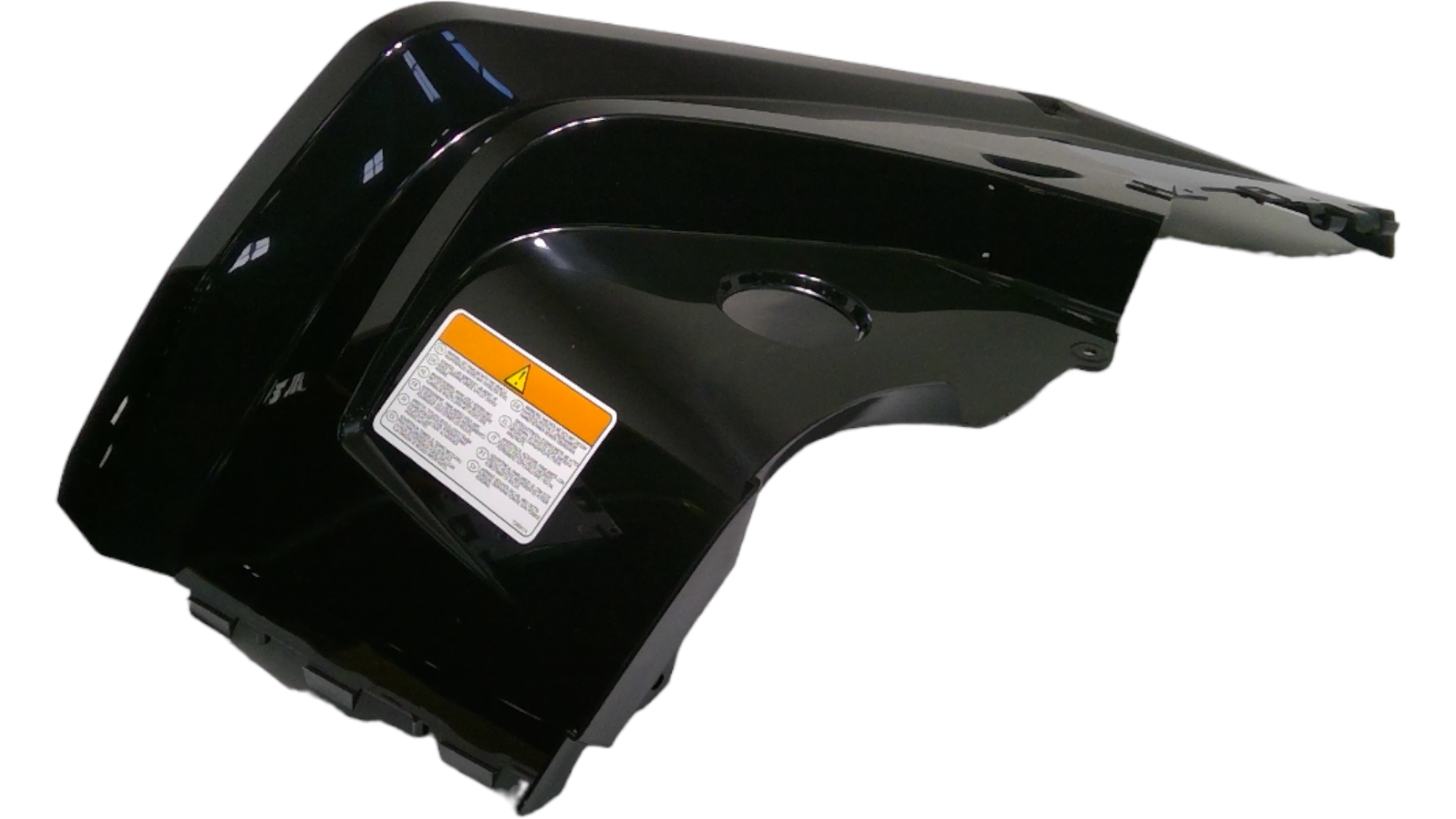 Can-Am Black RH REAR Fender ASSY, OEM Part # 715003307