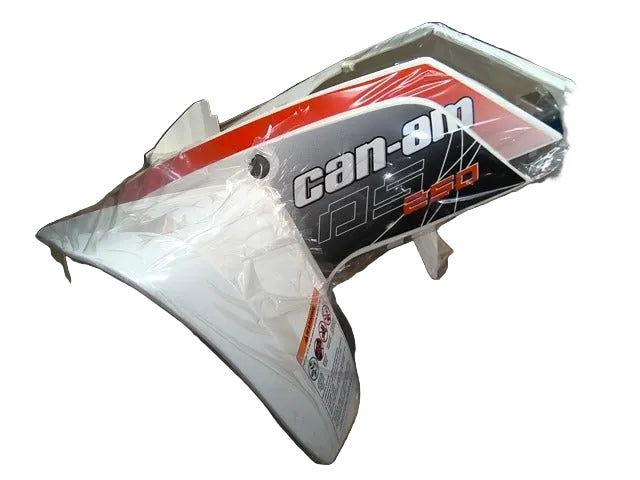 2009 Fits Can-Am Ds 250 Na, Ce & Int Front Fender White, OEM Part # S6110Grca900