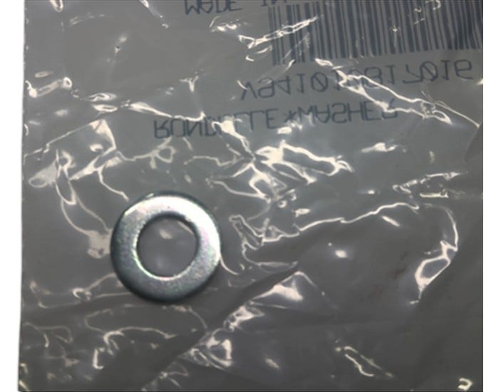 Can-Am Fits 2008-2009 Can-Am DS 90 X / Mini DS 70cc 4T Jaune Washer, OEM Part # V941010817016