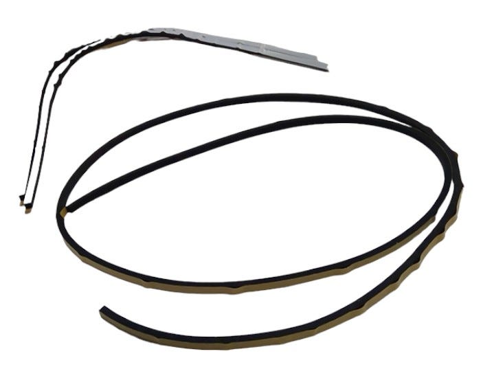 Honda New 2001-2005 Fits Honda Civic Rubber Set, FR. Windshield Dam, Part # 04731-S5A-J00
