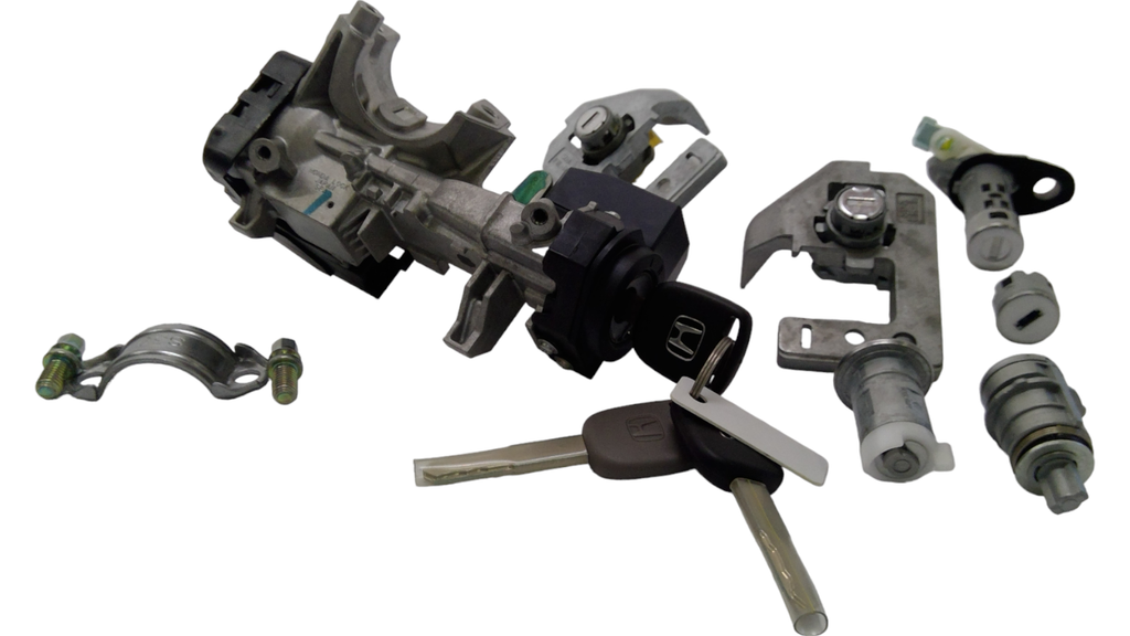 Honda New 2006-2007 Fits Honda Accord Key Cylinder Set, Part # 06350-SDA-A43