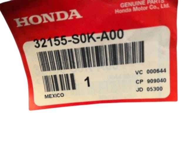 Acura New Fits Acura Interior Wire, Part # 32155-S0K-A00