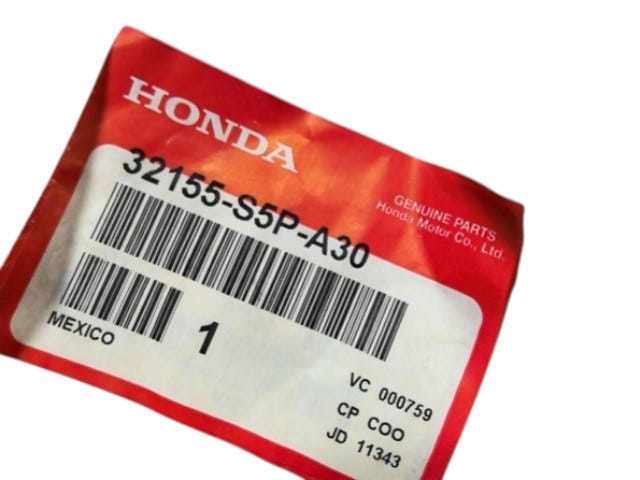 Honda New 2002-2005 Fits Honda Civic Interior & Sunroof Wire, Part # 32155-S5P-A30