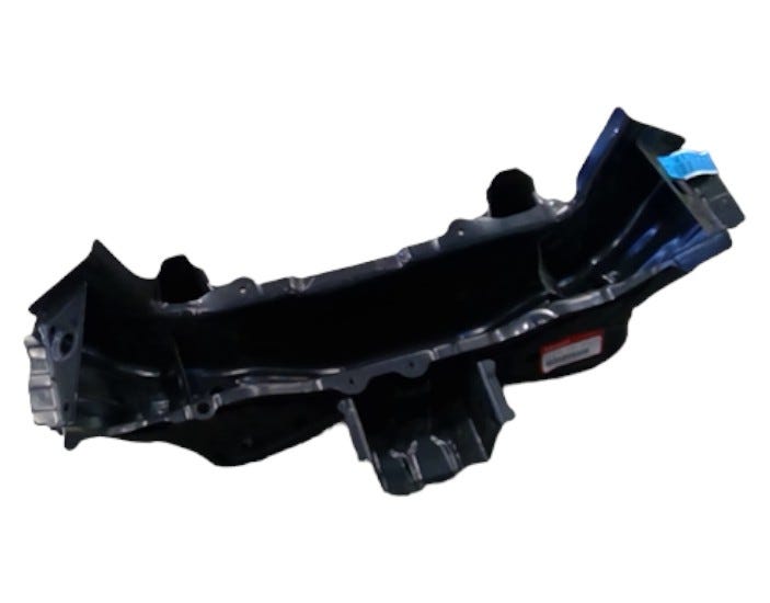Honda New 2012 Fits Honda Civic Rear Floor Crossmember, Part # 65750-TR2-A00ZZ