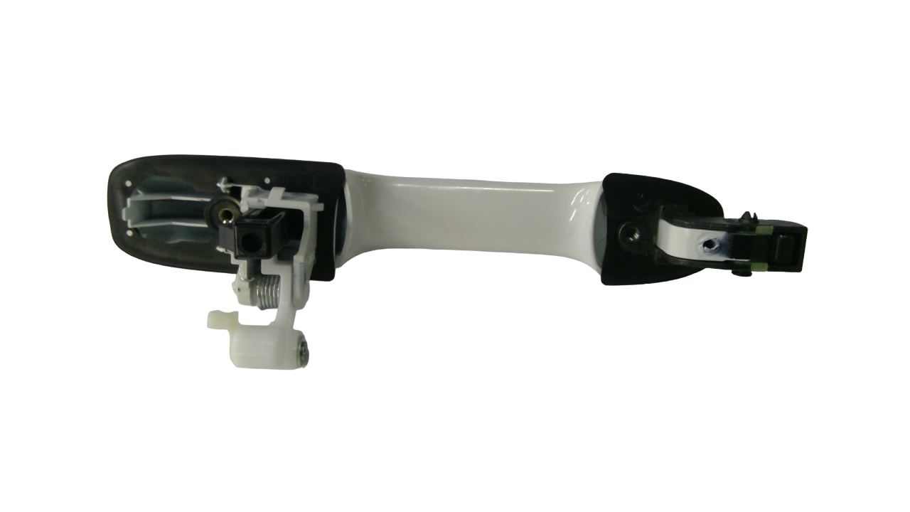 Honda New 2006-2008 Fits Honda Pilot Handle Assembly, Right Rear Door (Outer) (Taffeta White), Part # 72640-S9V-A11ZD