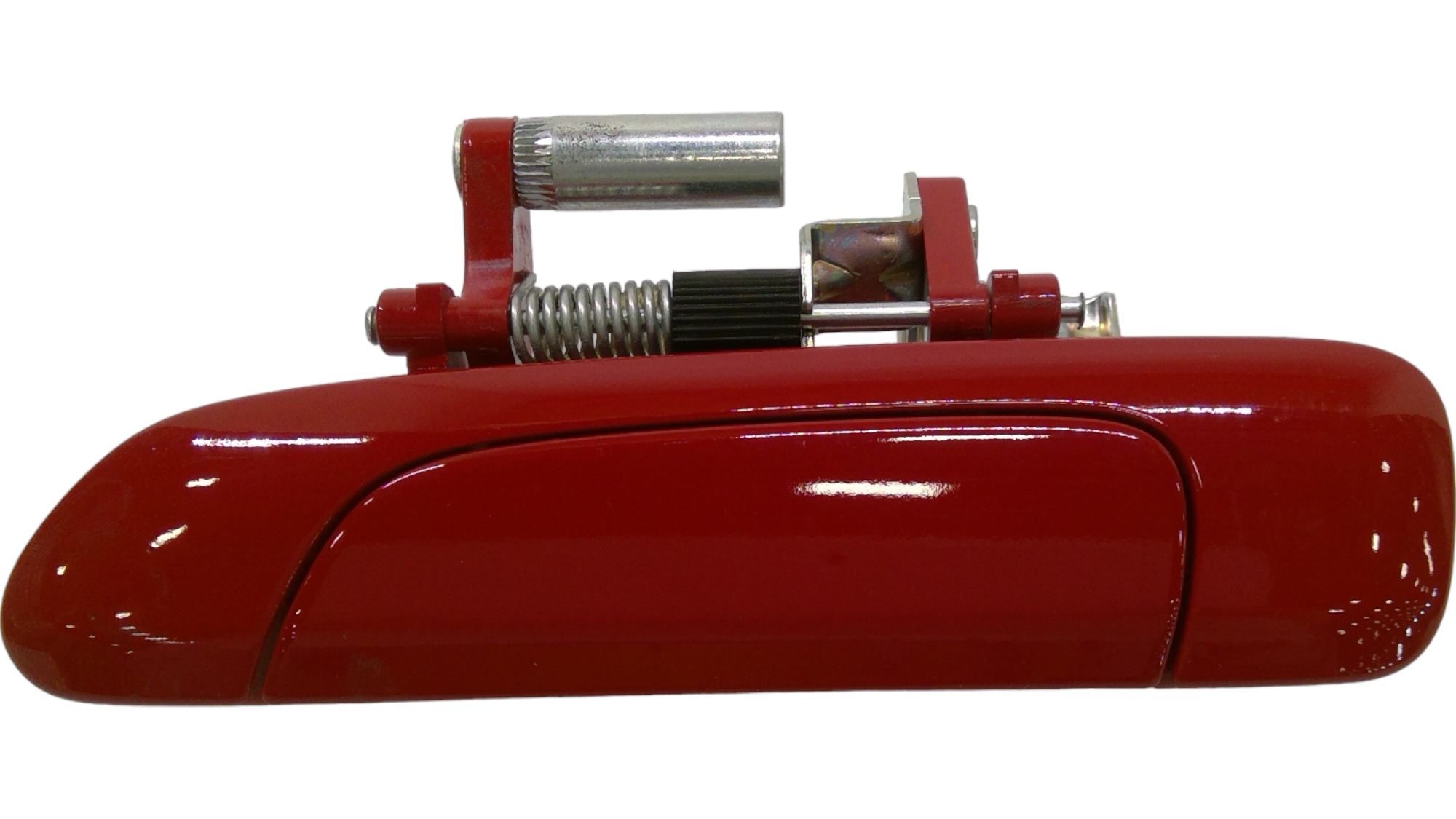 Honda New 2007-2008 Fits Honda Fit Handle Assembly, Left Rear (Outer) (Milano Red), Part # 72680-SLN-A01ZG