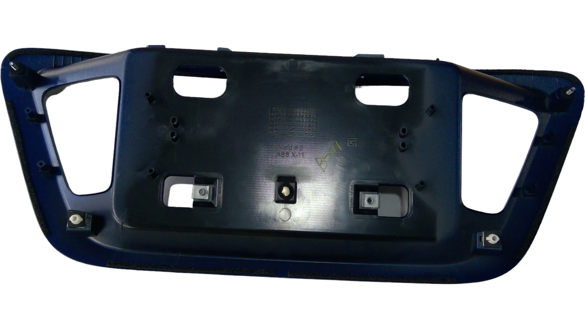 Honda New 2006-2007 Fits Honda Accord Garnish Assembly, Rear License (Sapphire Blue Pearl), Part # 74890-SDA-A01ZA