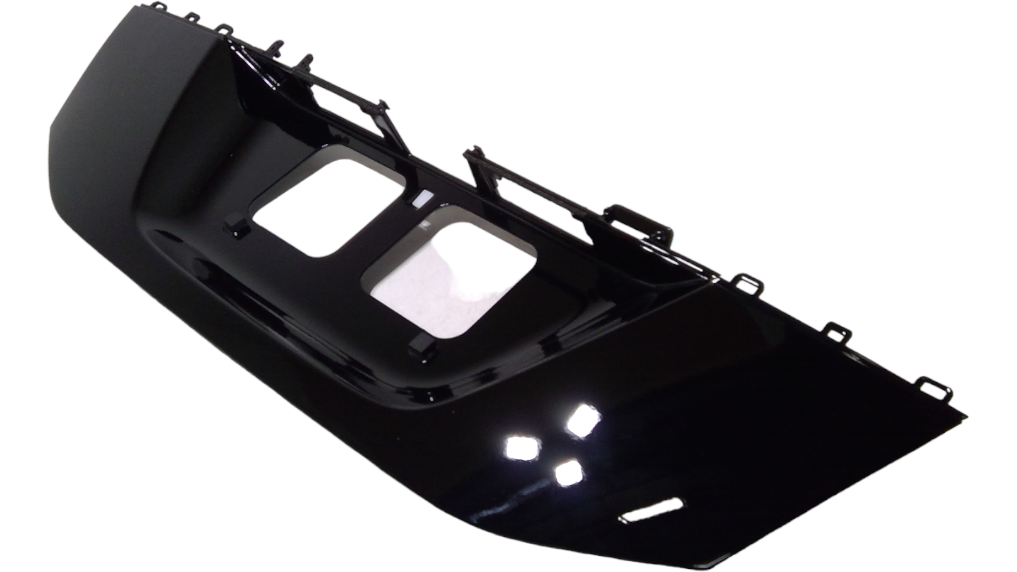 Honda New 2005-2007 Fits Honda Odyssey Garnish, RR. License *B92P* (NIGHTHAWK BLACK PEARL), Part # 74891-SHJ-A01ZC