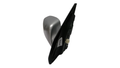 Honda New 2004 Fits Honda Pilot Mirror Assembly, Passenger Side Door (Starlight Silver Metallic) (R.C.) (Heated), Part # 76200-S9V-C11ZD