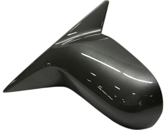 Honda New 2004-2005 Fits Honda Civic Mirror Assembly, Driver Side Door (Magnesium Metallic) (R.C.), Part # 76250-S5D-A21ZN