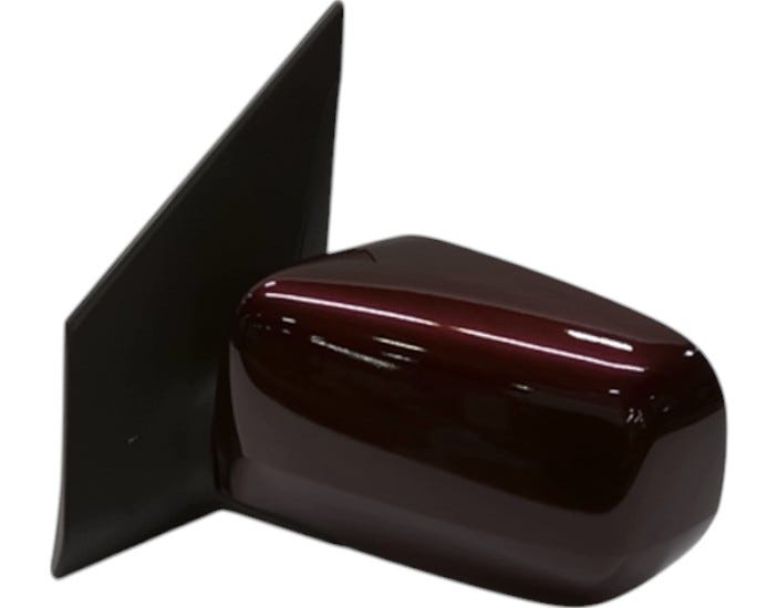 Honda New 2007-2008 Fits Honda Pilot Mirror Assembly, Driver Side Door (Dark Cherry Pearl) (R.C.) (Heated), Part # 76250-S9V-C11ZU