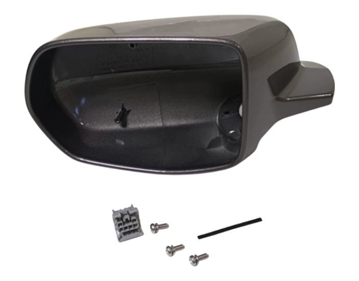 Honda New 2009-2011 Fits Honda CR-V Housing Set, L. *YR578M* (URBAN TITANIUM METALLIC), Part # 76255-SWA-A11ZL