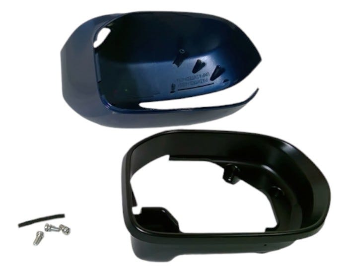 Honda New 2009-2011 Fits Honda Civic Housing Set, L. *B537M* (NEUTRON BLUE METALLIC), Part # 76256-SNB-N11ZB