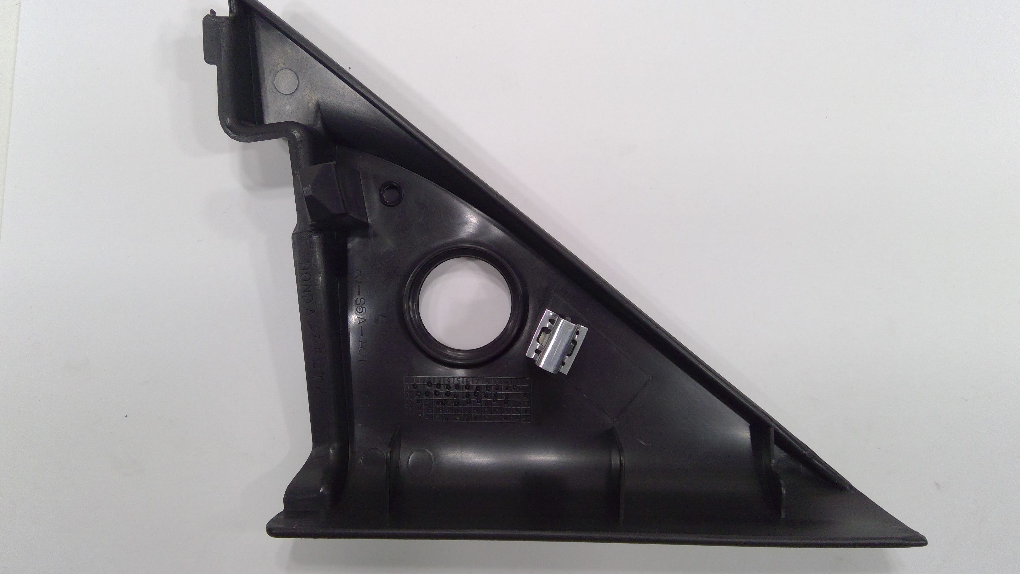 Honda New 2001-2005 Fits Honda Civic Garnish, L. Door Mirror *NH1L* (BLACK), Part # 76270-S5A-A01ZA