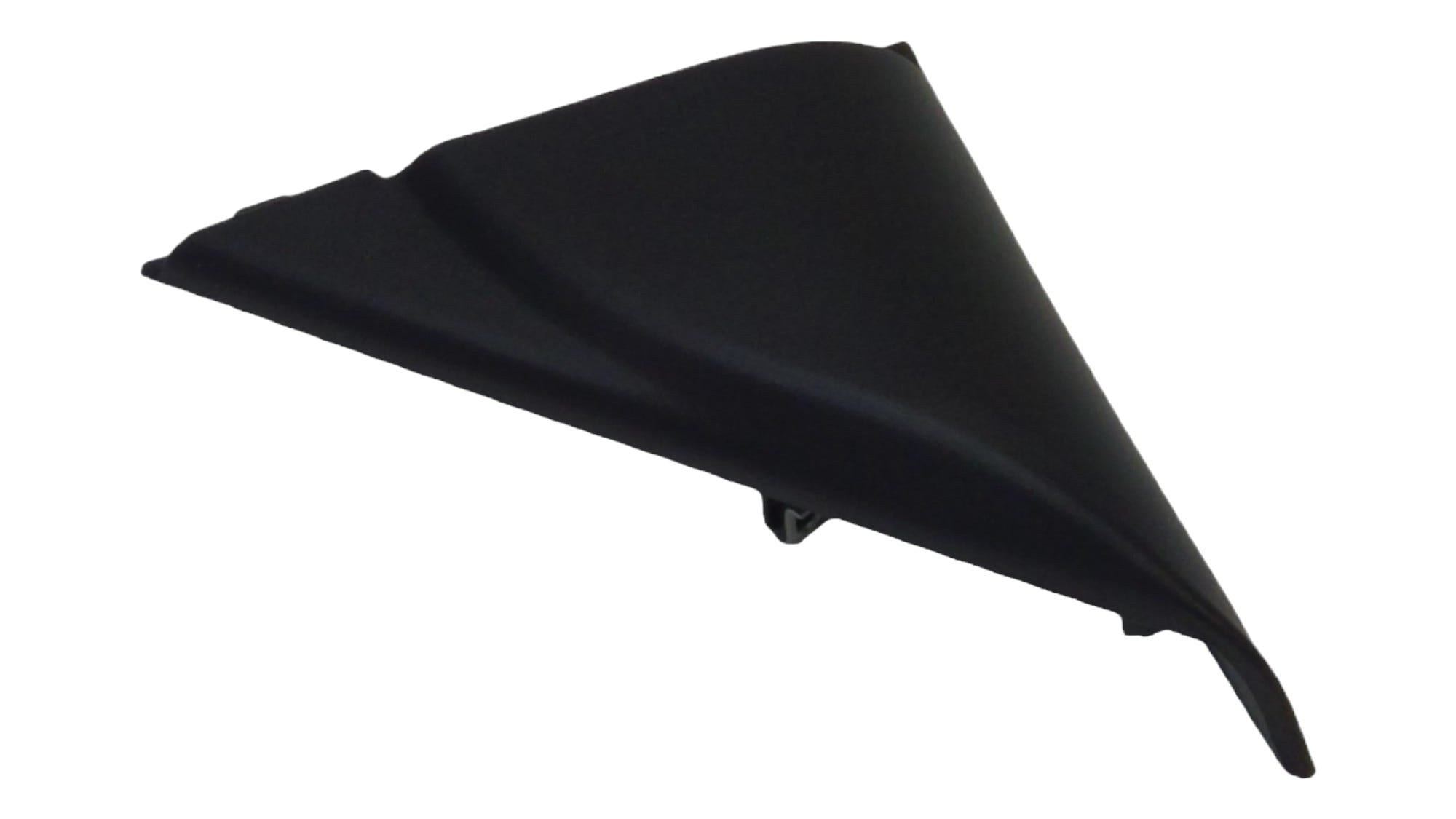 Honda New 2001-2005 Fits Honda Civic Garnish, L. Door Mirror *NH1L*(R.C.) (BLACK), Part # 76270-S5P-000ZA