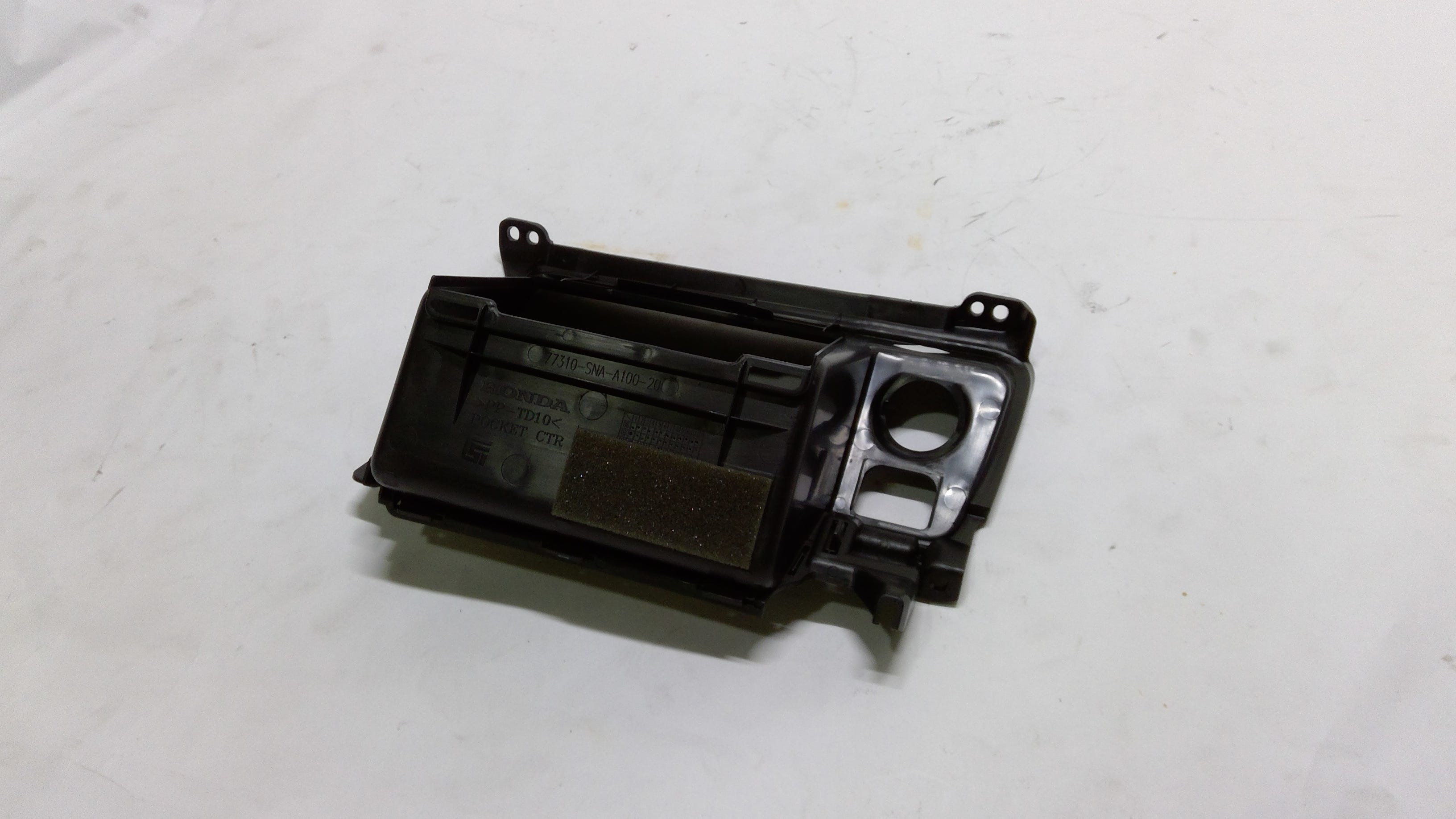 Honda New 2006-2007 Fits Honda Civic Pocket, Center *NH167L* (GRAPHITE BLACK), Part # 77312-SNA-A10ZA
