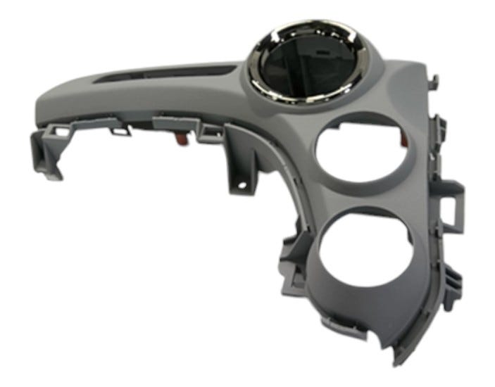 Honda New 2013-2014 Fits Honda Fit EV Garnish *NH643L* (LIGHT GRAY), Part # 79601-TX9-A41ZA