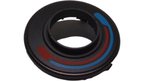 Honda New 2001-2004 Fits Honda Civic Display, Temperature *NH396L* (CF KNOB METALLIC), Part # 79607-S5D-A01ZA