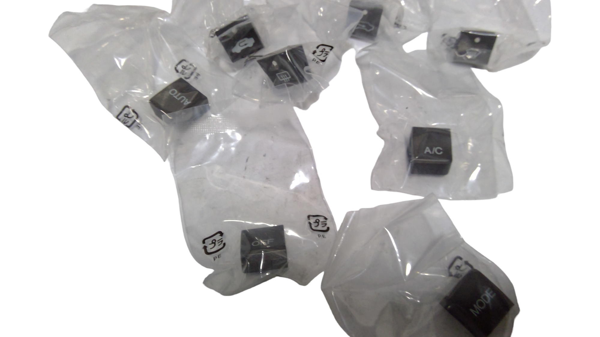 Honda New 2006-2008 Fits Honda Civic Knob Set *YR334L* (US TAUPE GUN METALLIC), Part # 79611-SNC-A41ZB