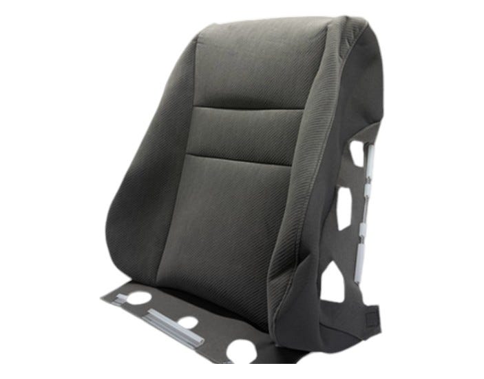 Honda New 2008-2011 Fits Honda Civic Cover, Right Front Seat-Back Trim (Atlas Gray) (Side Airbag), Part # 81121-SNE-A12ZA