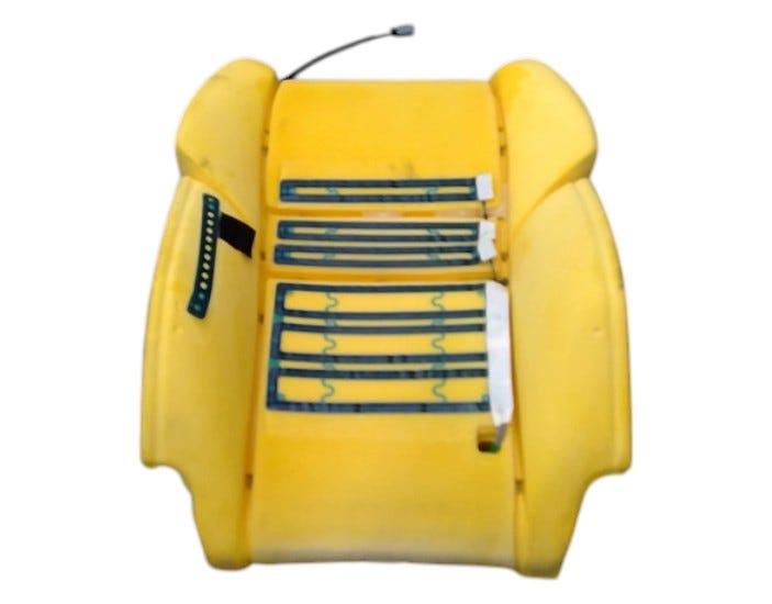Honda New 2007-2011 Fits Honda Civic Right Front Seat-Back Pad (With OPDS Sensor), Part # 81127-SNX-C22