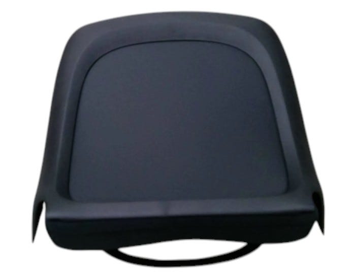 Honda New 2008-2011 Fits Honda Civic Cover, L. FR. Seat-Back *NH167L* (GRAPHITE BLACK), Part # 81528-SNE-A01ZC