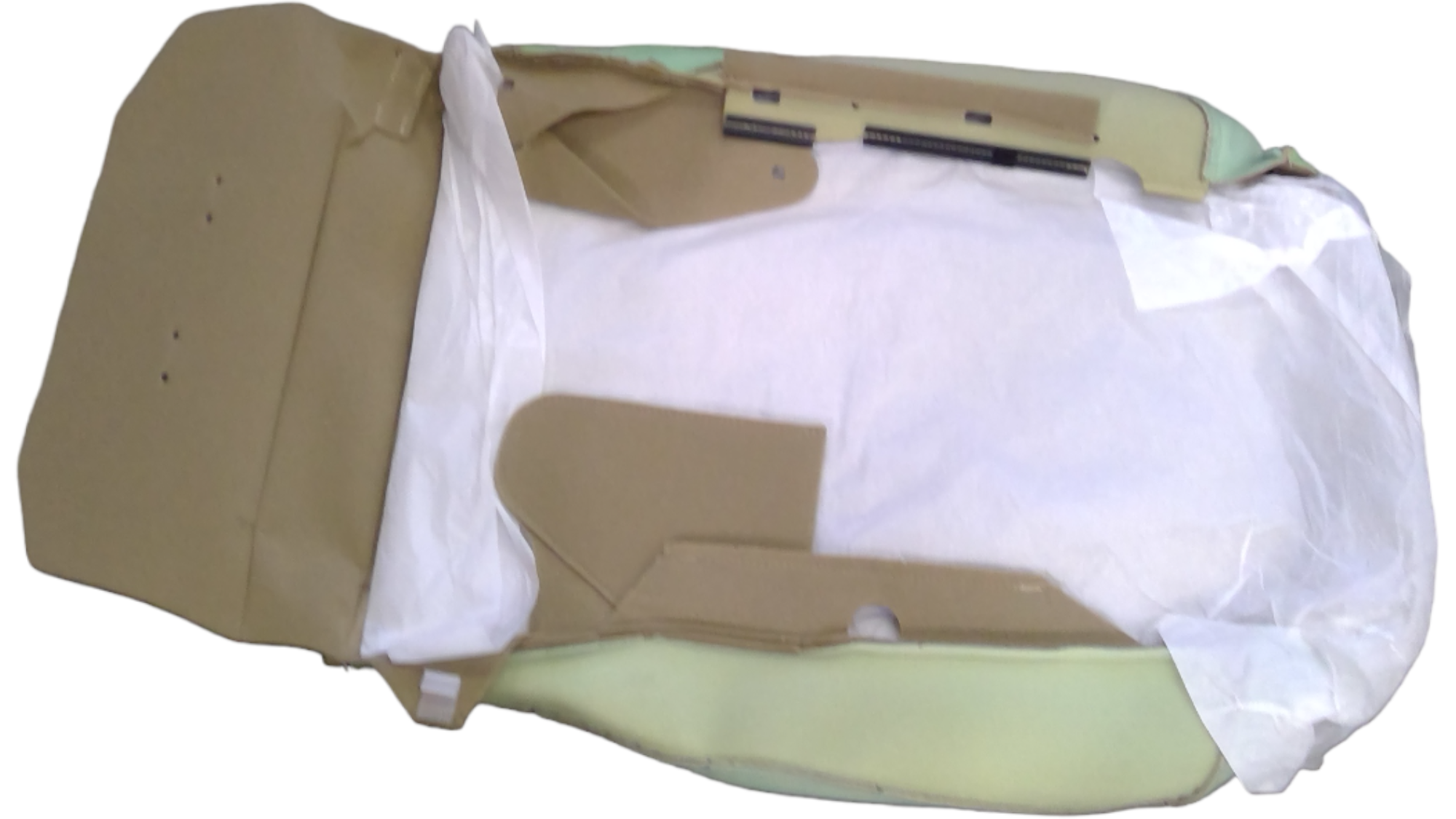 Honda New 2008-2009 Fits Honda CR-V Cover, Left Front Seat Cushion Trim (Pearl Ivory) (Leather), Part # 81531-SWA-A51ZC