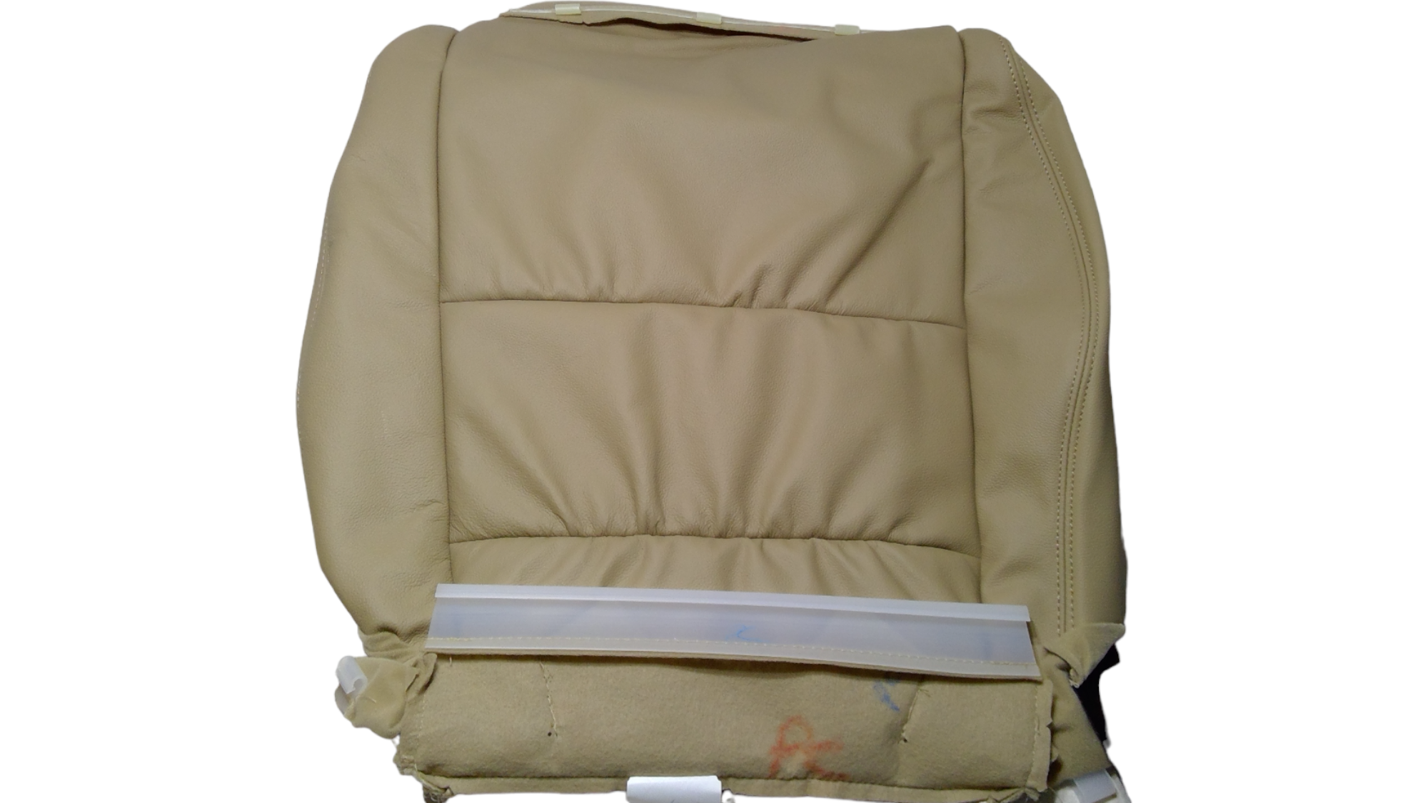 Honda New 2008-2010 Fits Honda Accord Cover, Left Front Seat Cushion Trim (Pearl Ivory) (Leather), Part # 81531-TA6-A71ZC