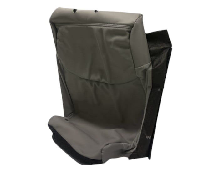 Honda New 2013-2015 Fits Honda Civic Cover, Right Rear Seat-Back Trim (Warm Gray) (Leather), Part # 82121-TR3-L61ZB