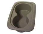 Honda New 2009-2015 Fits Honda Civic Cup Holder, Rear Armrest (Sienna Beige), Part # 82184-SNA-A01ZG