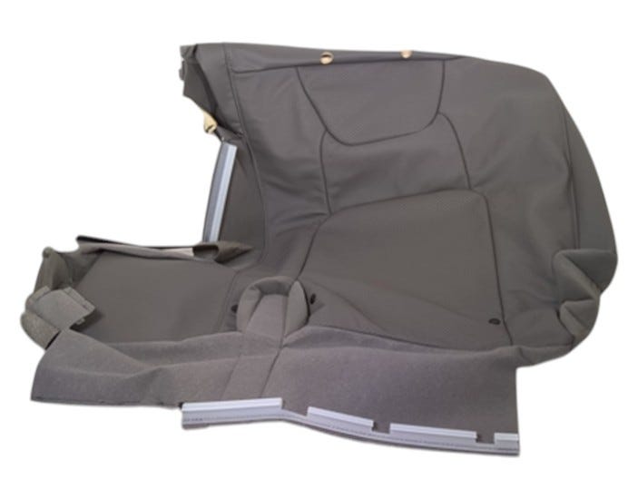 Honda New 2009-2014 Fits Honda Ridgeline Cover, Left Rear Seat-Back Trim (Atlas Gray) (Leather), Part # 82521-SJC-A53ZG