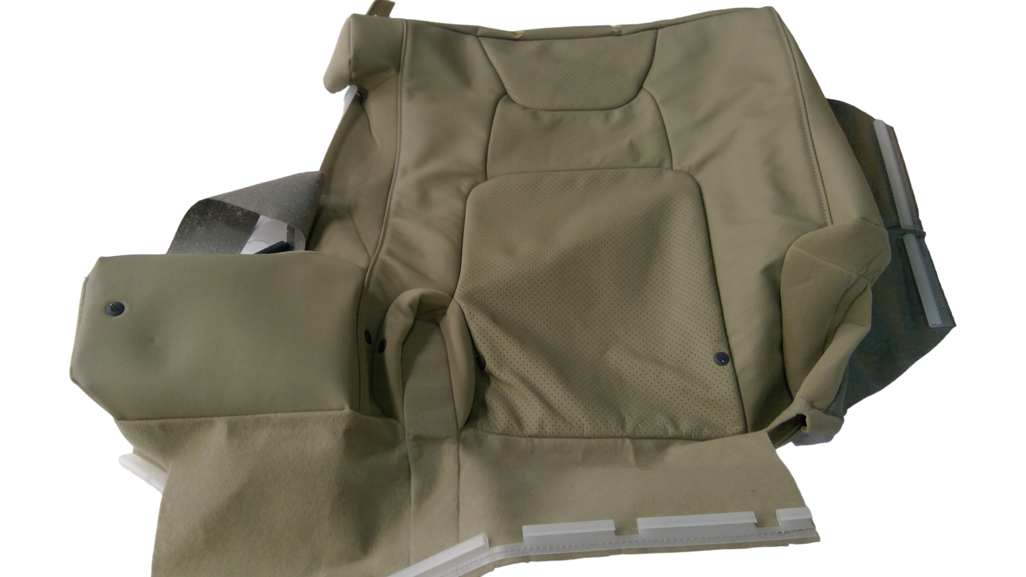 Honda New 2009-2013 Fits Honda Ridgeline Cover, Left Rear Seat-Back Trim (Light Beige) (Leather), Part # 82521-SJC-A53ZJ