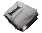 Honda New 2013-2015 Fits Honda Civic Cover, Left Rear Seat-Back Trim (Warm Gray) (Leather), Part # 82521-TR3-L61ZB