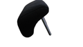 Honda New 2006-2008 Fits Honda Civic Headrest Assy., L. RR. *NH167L* (GRAPHITE BLACK), Part # 82540-SVA-A12ZC