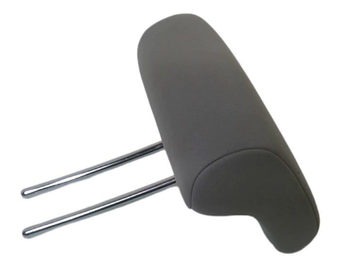 Honda New 2012-2014 Fits Honda Insight Headrest Assy., RR. Center *NH848L* (MEDIUM WARM GRAY), Part # 82940-TM8-A03ZE