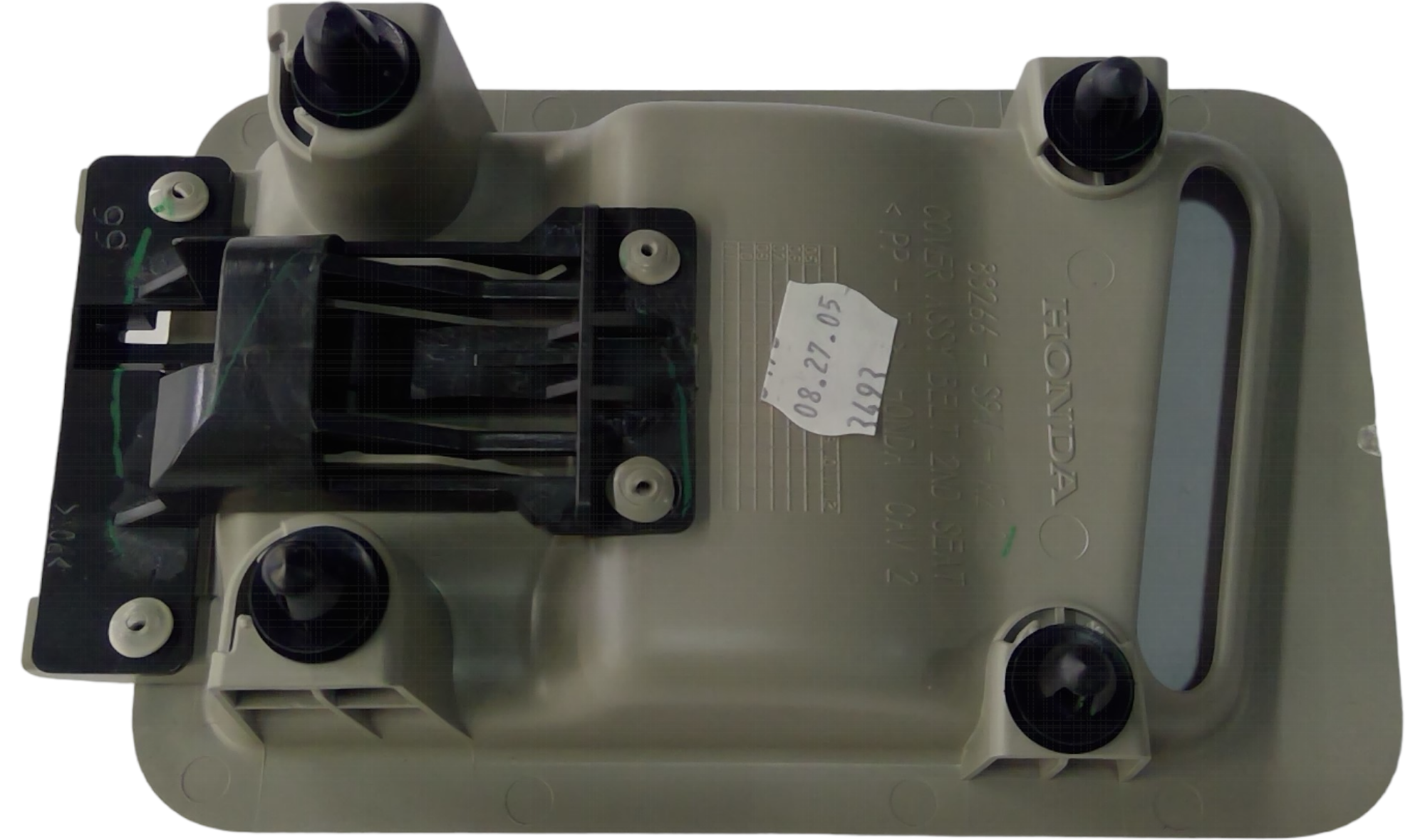 Honda New 2006-2008 Fits Honda Pilot Cover Assy., Second Seat Belt *G66L* (TU LIGHT GREEN), Part # 83266-S9V-A21ZA