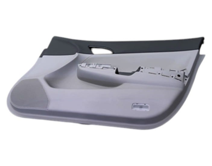 Honda New 2011 Fits Honda Accord Lining, R. FR. Door (Lower) *NH695L* (MDL GRAY), Part # 83502-TA5-A04ZB
