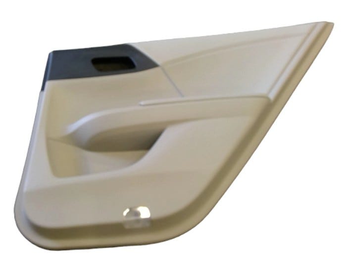Honda New 2014 Fits Honda Accord Lining Assy., R. RR. Door *NH882L* (PLATINUM GRAY), Part # 83700-T3V-A61ZA